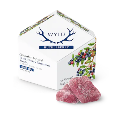 WYLD | Gummy | 10pk | 100mg | Playful Huckleberry