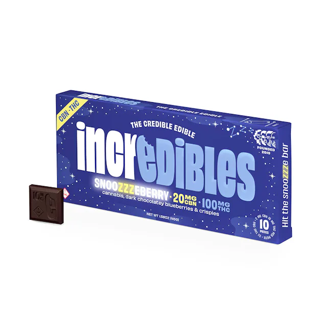 Incredibles | 120mg | 5:1 (THC:CBN) | Snoozzzeberry