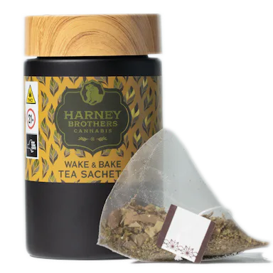 Harney Brothers | Beverage | 5pk | 50mg | Wake & Bake Yaupon Mint Tea