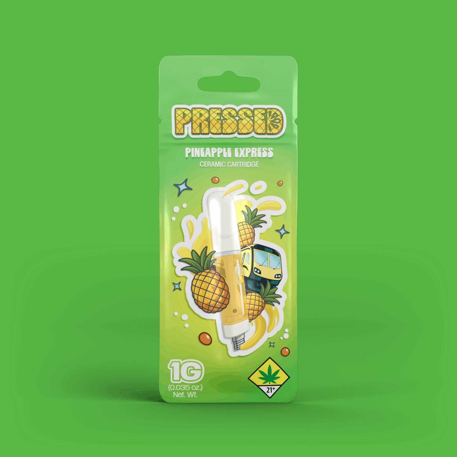 PB - PINEAPPLE EXPRESS / (Pressed) Distillate Cart