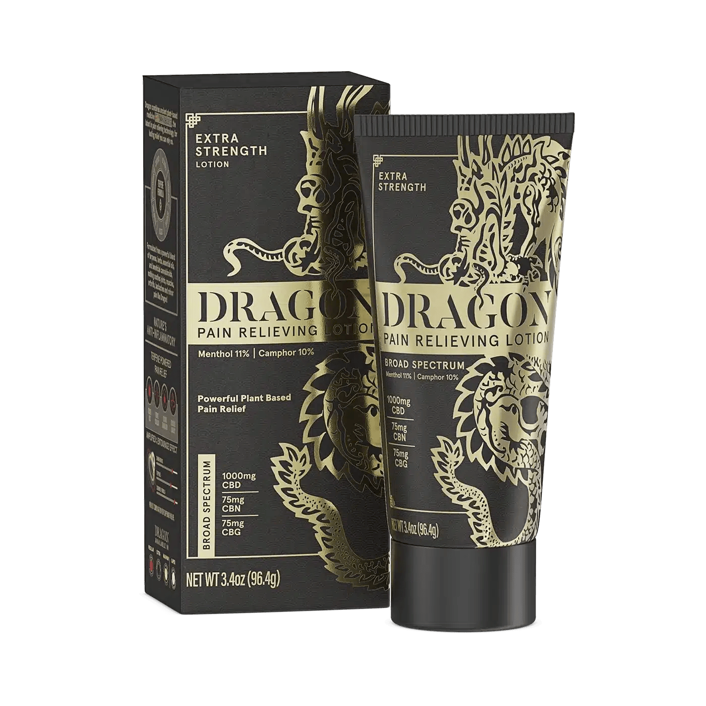 SG - Dragon Balm Lotion Xtra 1:1 / Squeeze Tube 3.4/oz Tube