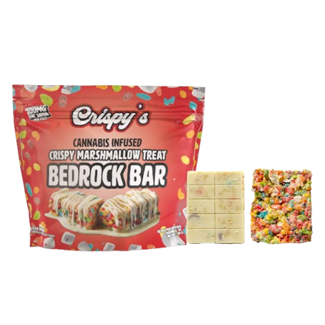 Crispys | Marshmallow Treat | 100mg | Bedrock Bar