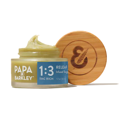 Papa & Barkley | Solventless Topical | 50 ml | THC Rich | 100mg CBD : 300 THC