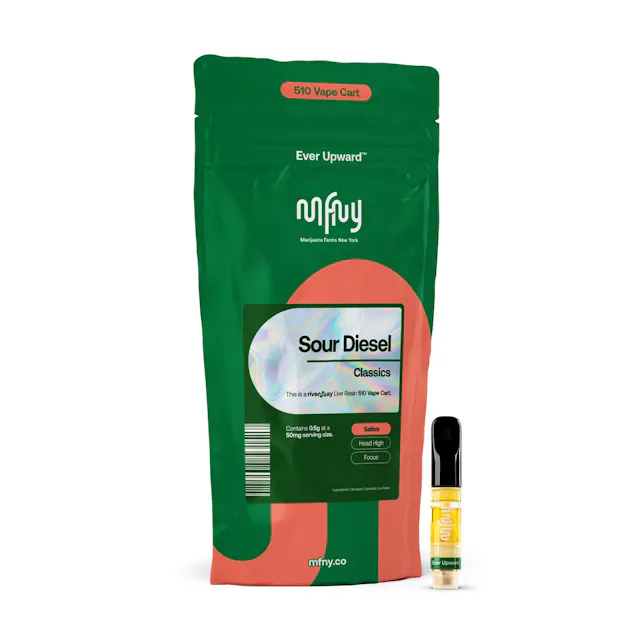 MFNY | Vape | .5g Cart | Live Resin Sour Diesel