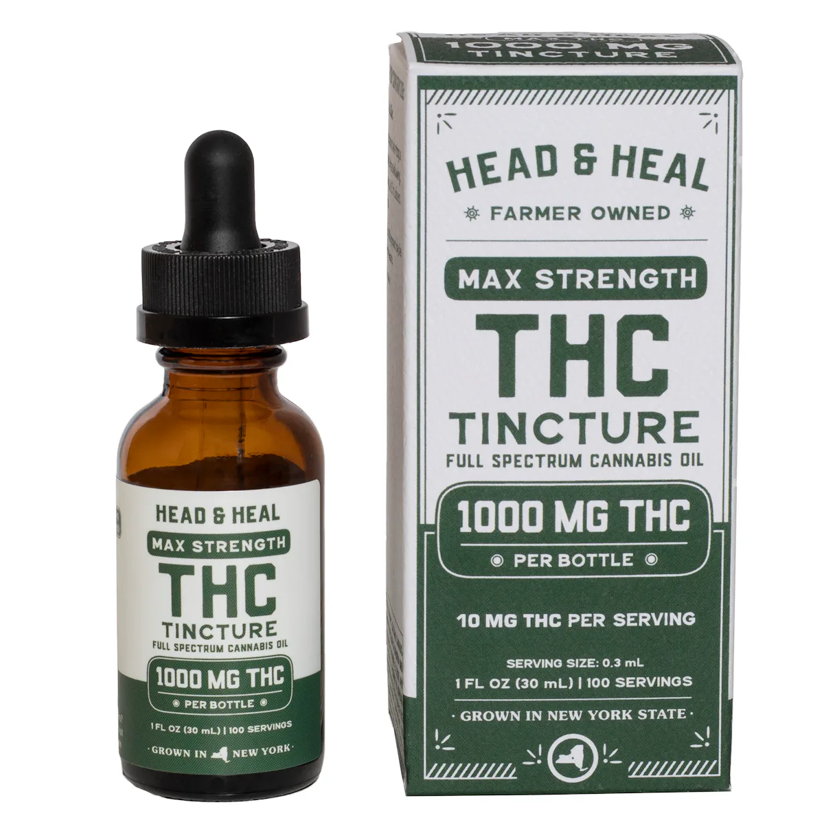 Head And Heal | Tincture | 1000mg | Max Strength