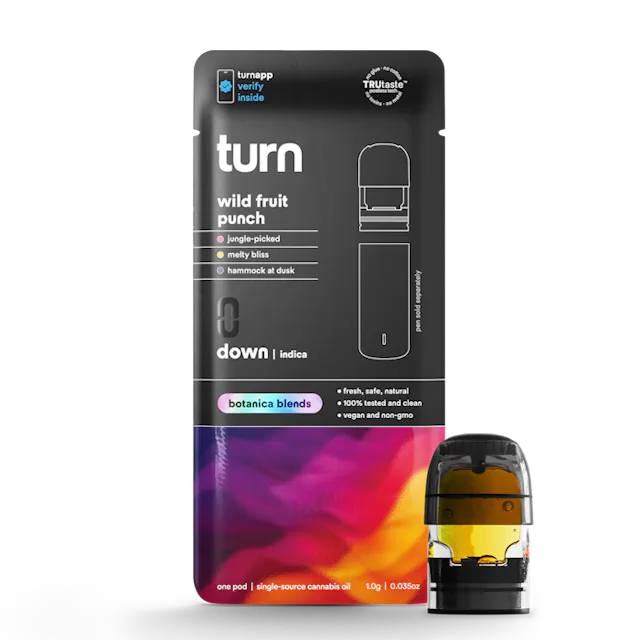 Turn | Vape | 1g Pod | Wild Fruit Punch