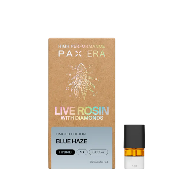 Pax | LIMITED EDITION | Vape | 1g Pod | Live Rosin & Diamonds Blue Haze