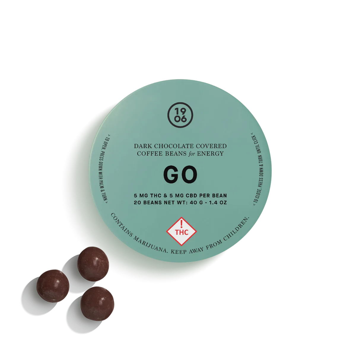 1906 | 20pk | 100mg | GO Beans