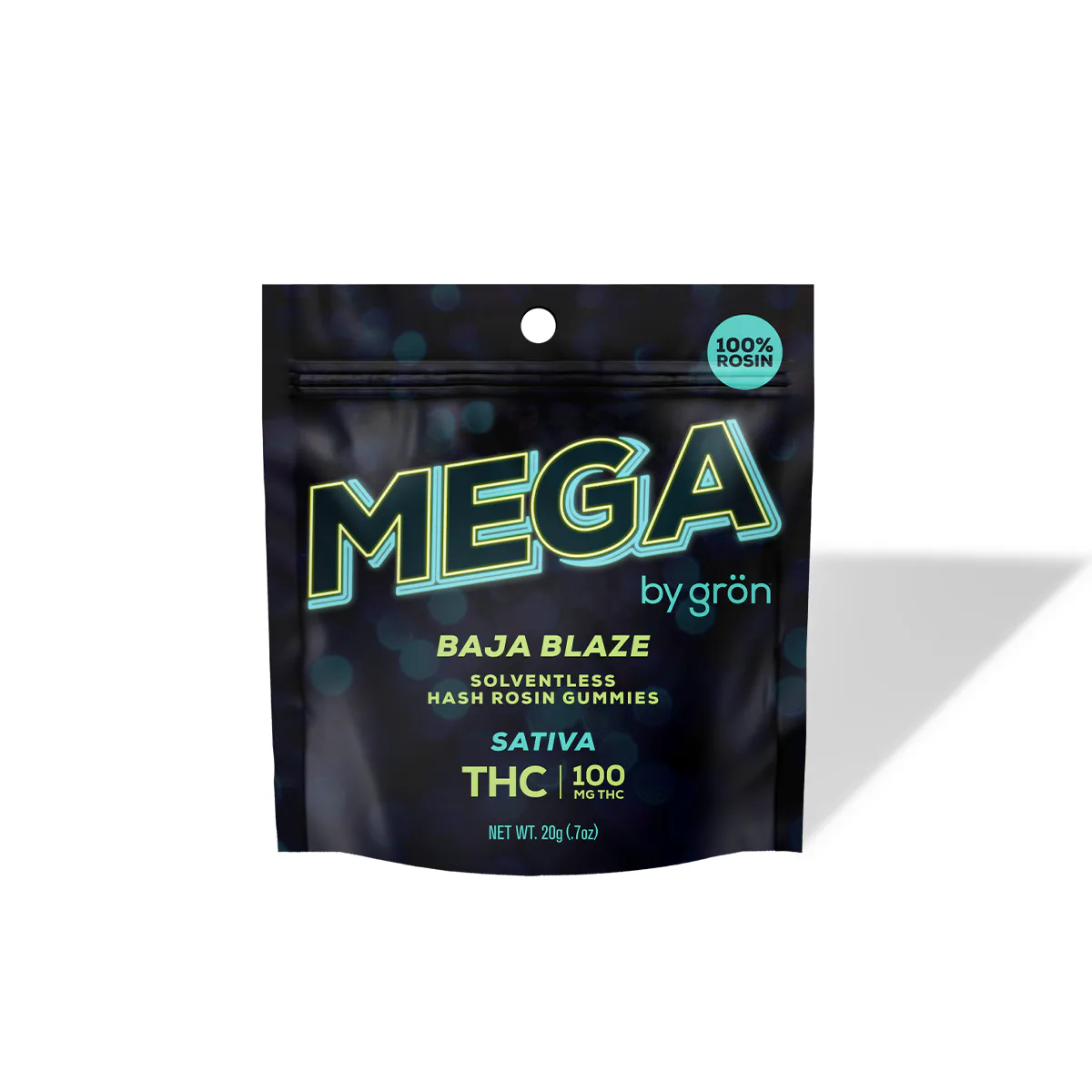 Gron | Gummy | 100mg | Rosin Mega Baja Blaze
