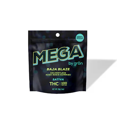 Gron | Gummy | 100mg | Rosin Mega Baja Blaze