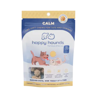 Happy Hounds | CBD | 150mg | 30pk | Calm Peanut Butter Chews