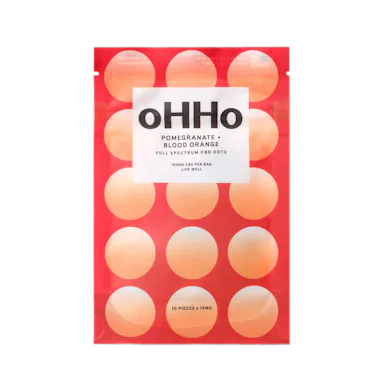 OHHO | Gummy | Pomegranate x Blood Orange Dots | 10pk | 150mg
