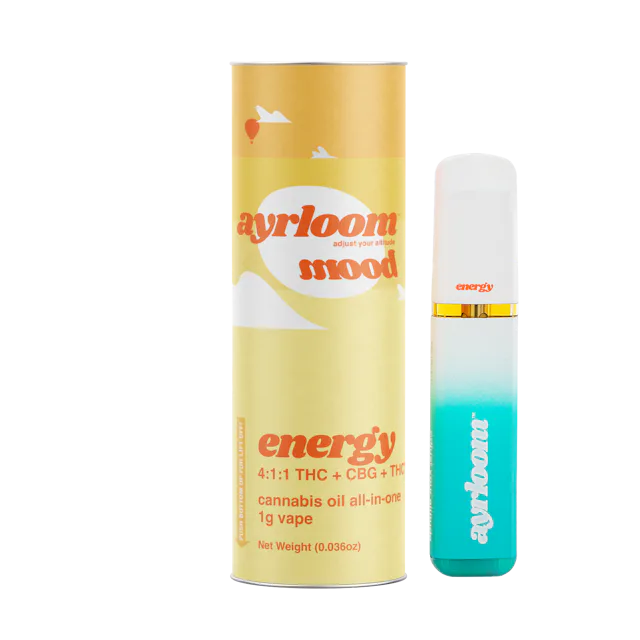 Ayrloom | Vape | 1g AIO | Energy 4:1:1 CBG/THCV