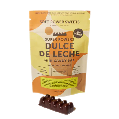 Soft Power Sweets | Edibles | 100mg | 'High Dose' Dulce De Leche