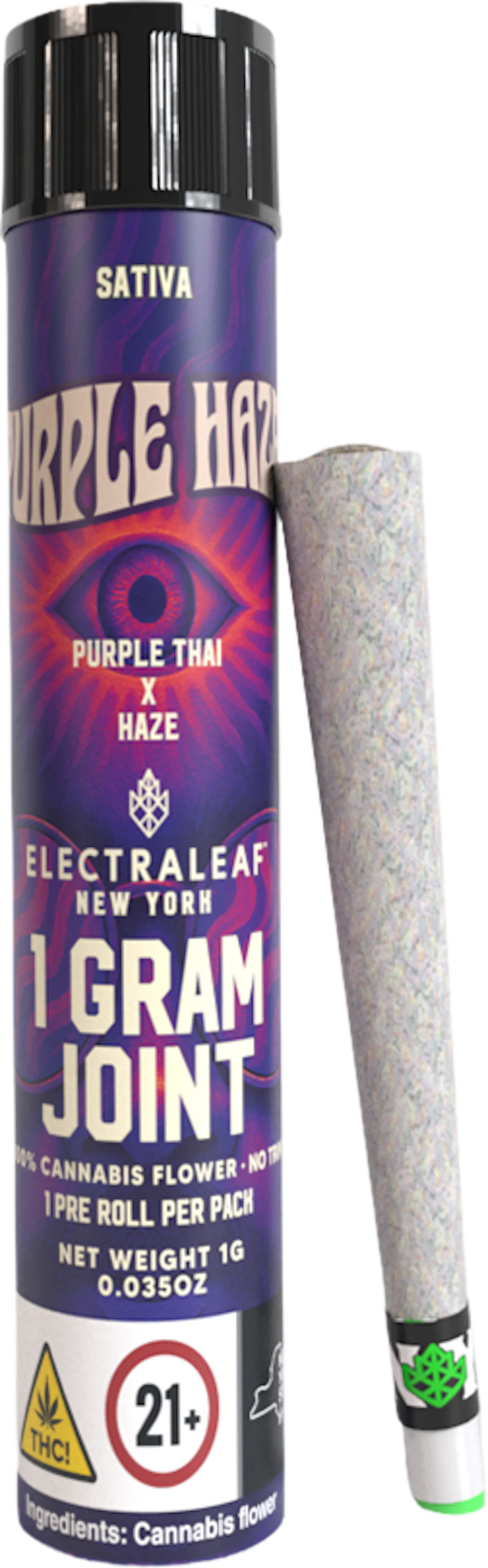 Electraleaf | Preroll | 1g | Purple Haze