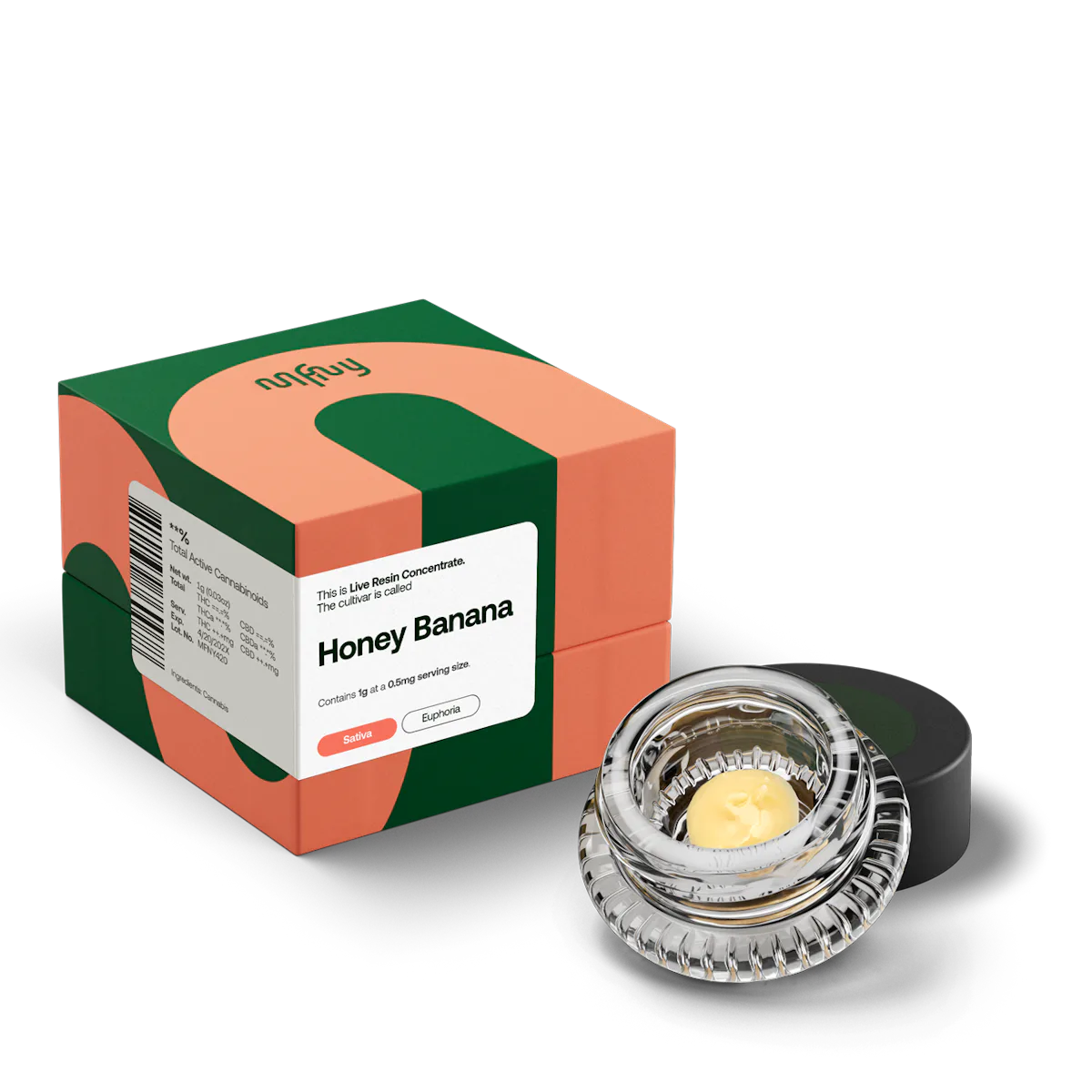 MFNY | Live Resin Badder | 1g | Honey Banana