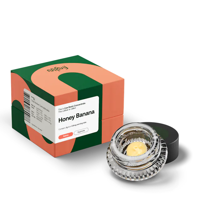 MFNY | Live Resin Badder | 1g | Honey Banana