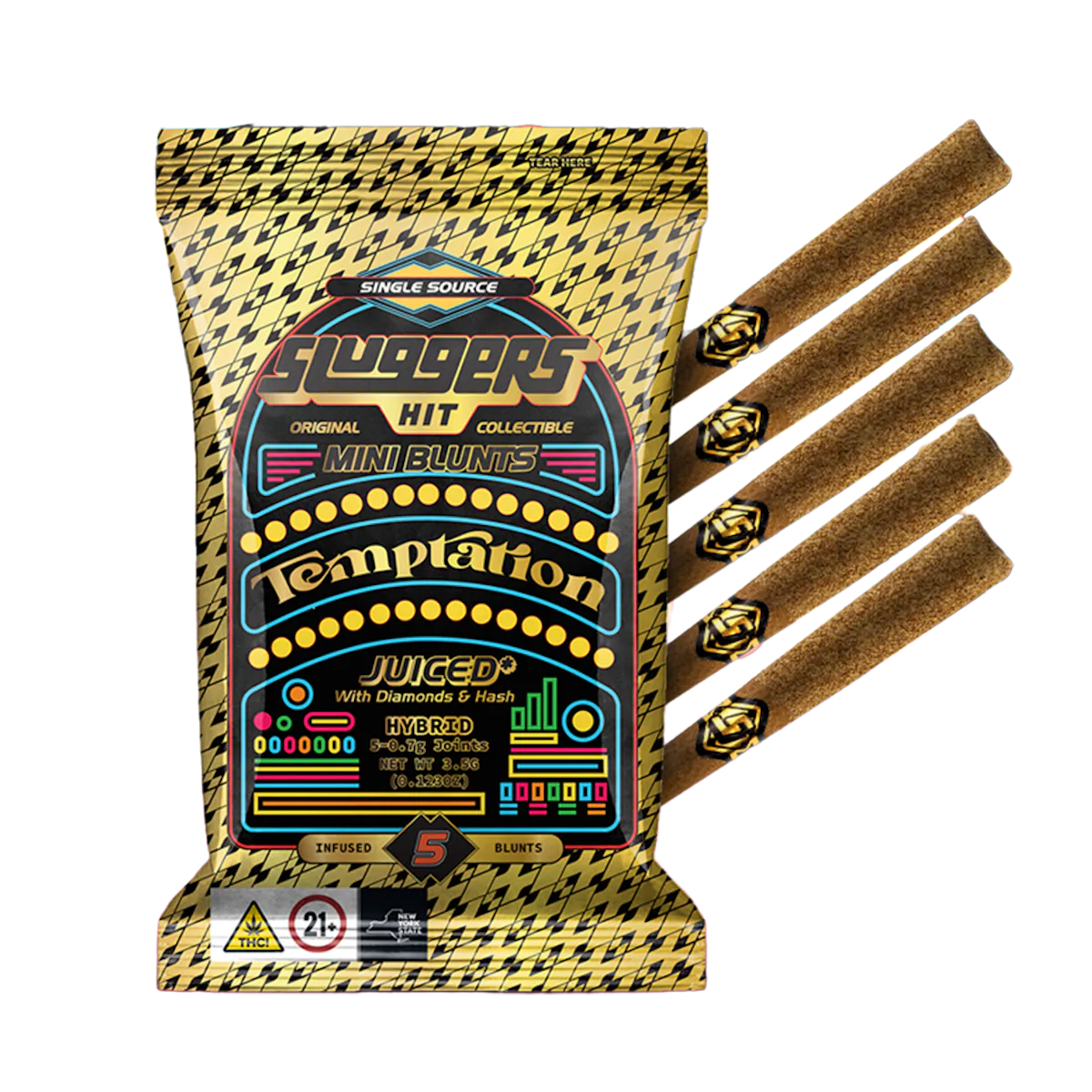 Sluggers | Blunt | 5pk | 3.5g | Infused Temptation