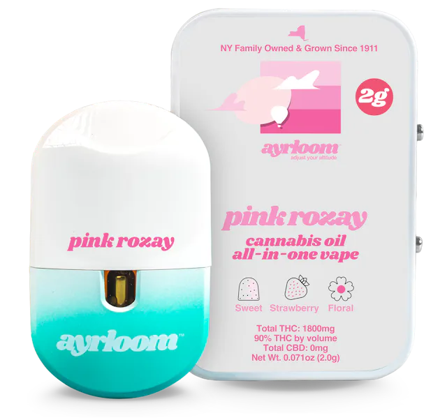 Ayrloom | Vape | 2g AIO | Pink Rozay