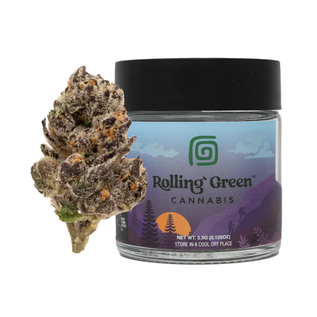 Rolling Green | Flower | Premium Jar | 3.5g | Power