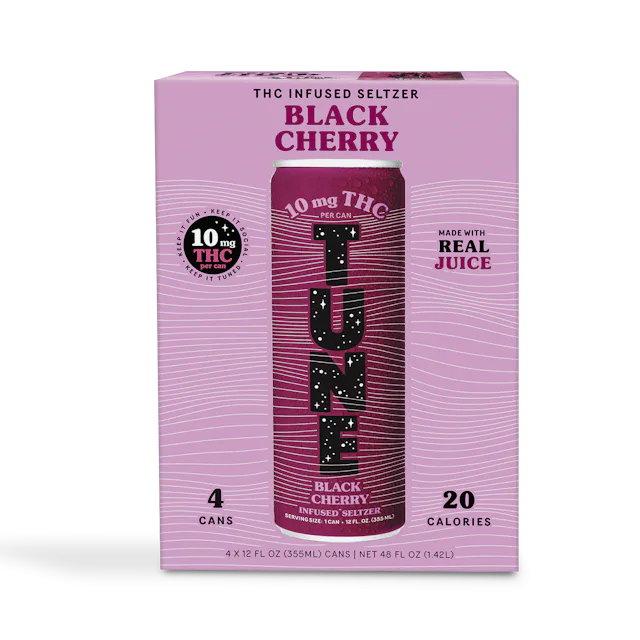 Tune | Beverage | 4pk | Black Cherry