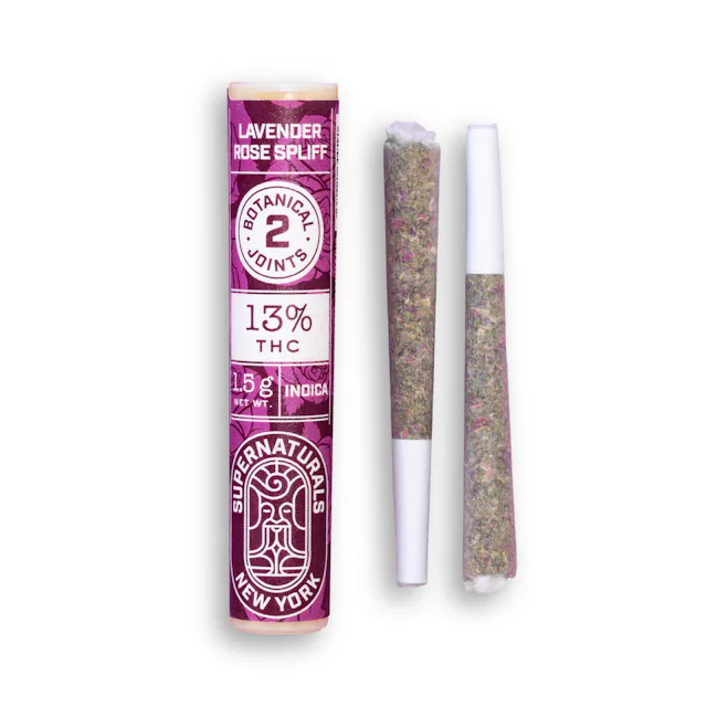 Supernaturals | Botanical Preroll | 2pk | 1.5g | Lavender Rose Spliff