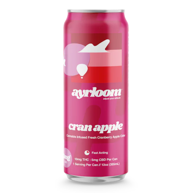 Ayrloom | Beverage | 12oz | Cran Apple 2:1