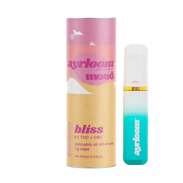 Ayrloom | Vape | 1g AIO | Bliss 4:1 CBC