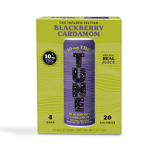 Tune | Beverage | 4pk | Blackberry Cardamom
