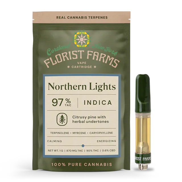 Florist Farms | Vape | 1g Cart | Northern Lights