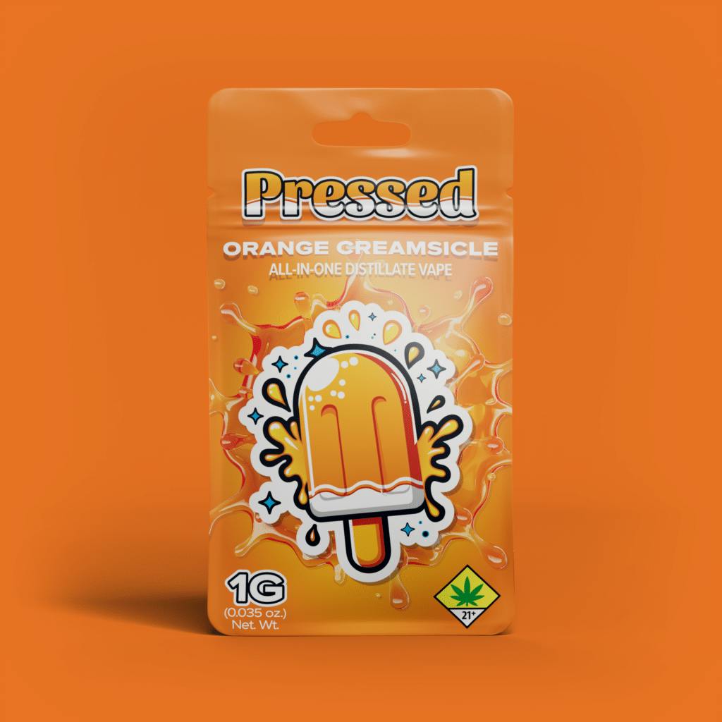 PB – ORANGE CREAMSICLE / (Pressed) Distillate AIO/Disposable
