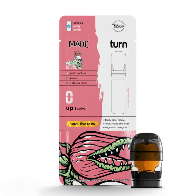 Turn | Vape | 1g Pod | Live Resin GMO Funk