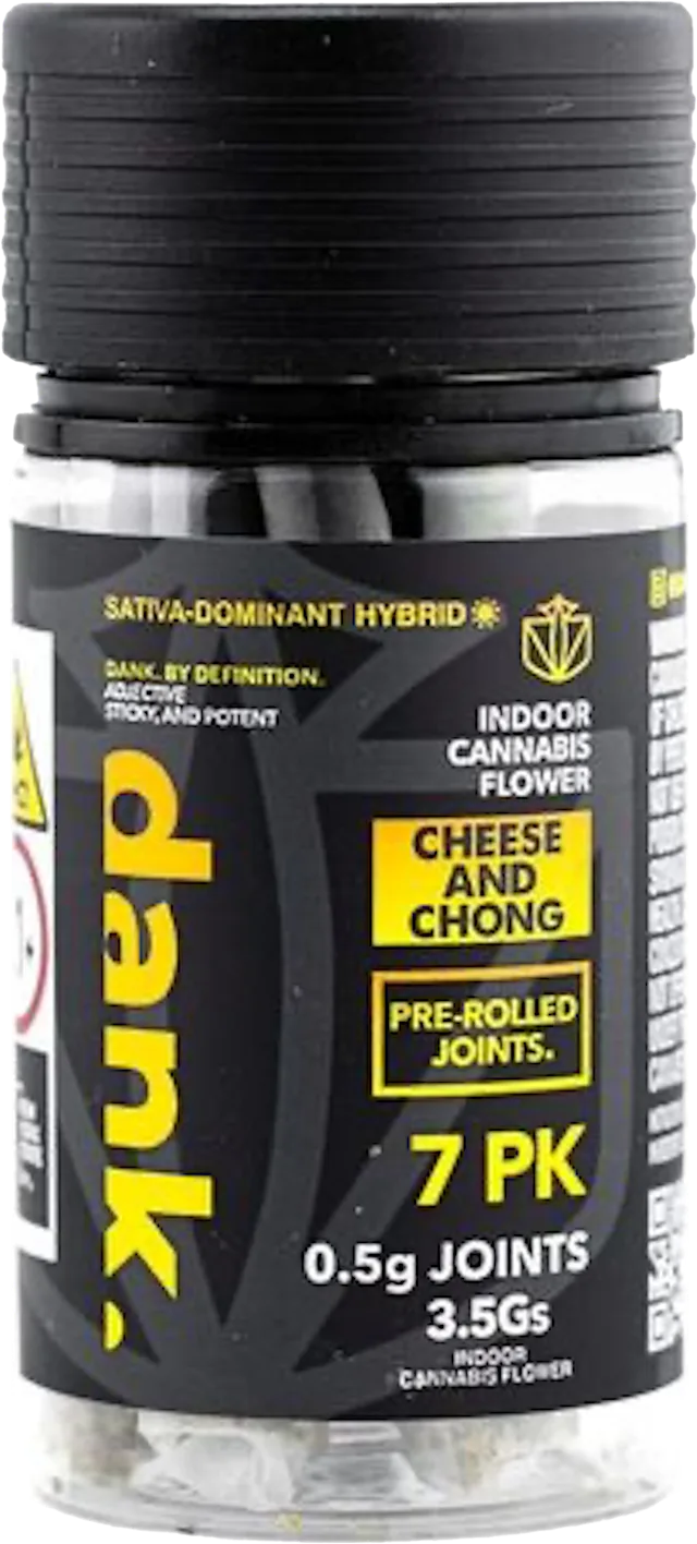Dank | Preroll | 7pk | 3.5g | Cheese and Chong