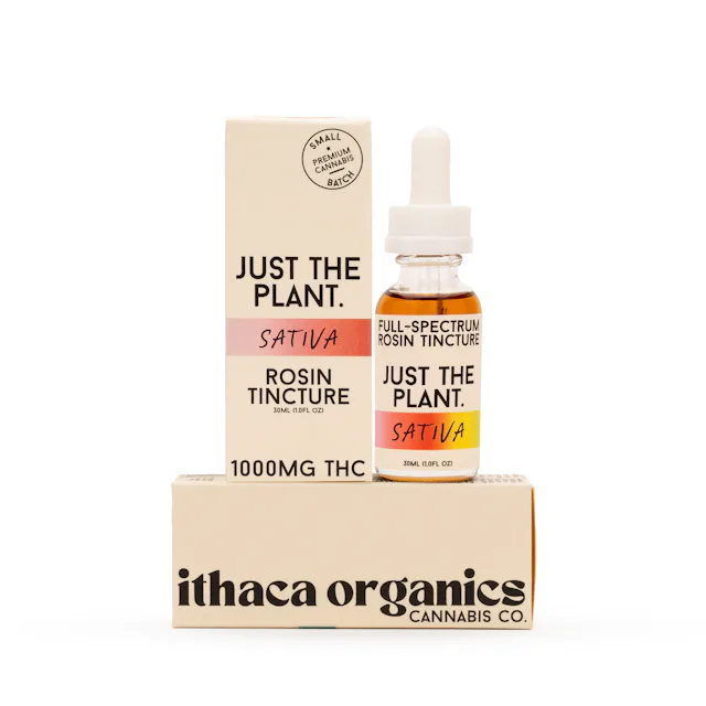 Ithaca Organics | Tincture | 1000mg | Rosin- Sativa