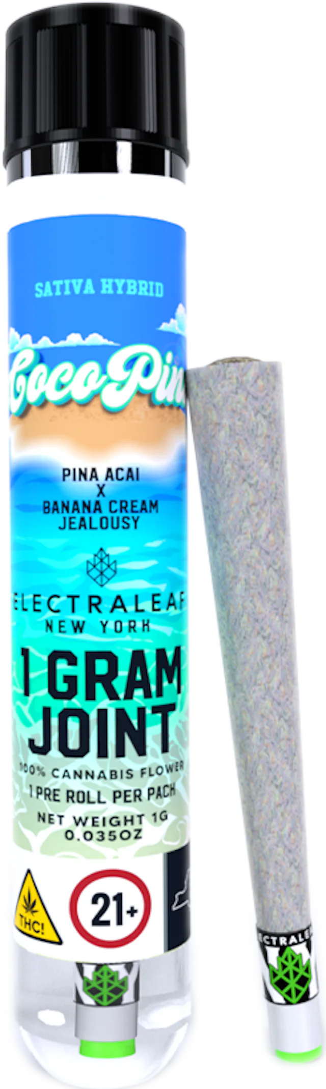 Electraleaf | Preroll | 1g | Coco Pina