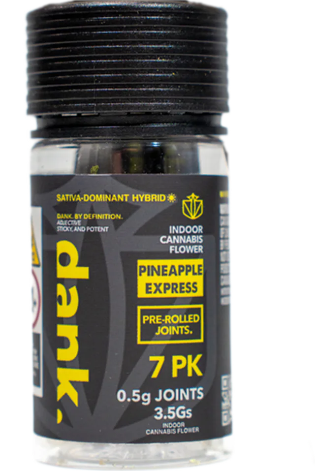 Dank | Preroll | 7pk | 3.5g | Pineapple Express