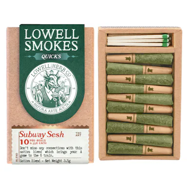 Lowell | Preroll | 10pk | 3.5g | Subway Sesh