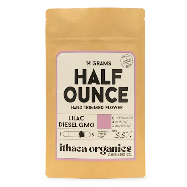 Ithaca Organics | Flower | 14g | Lilac Diesel GMO