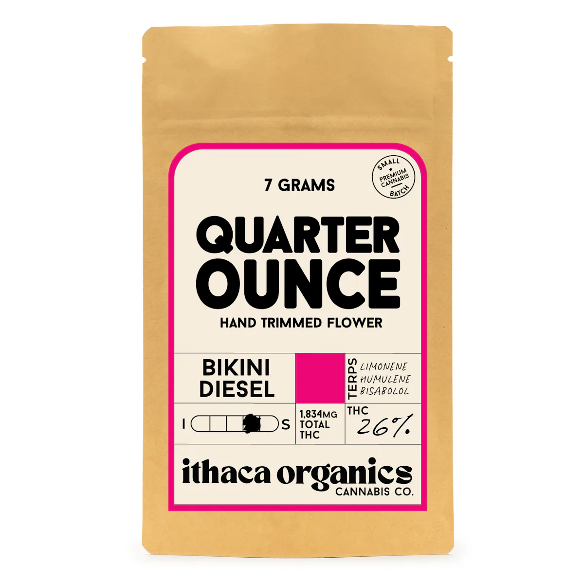 Ithaca Organics | Flower | 7g | Bikini Diesel