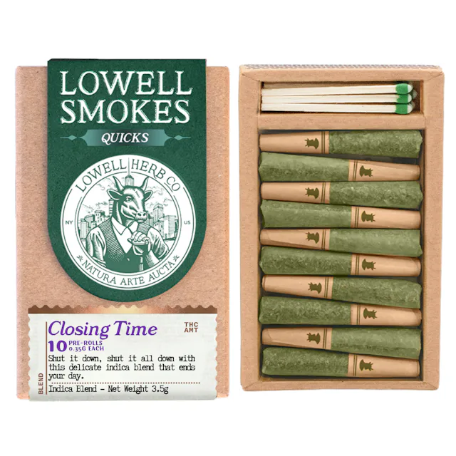 Lowell | Preroll | 10pk | 3.5g | Closing Time