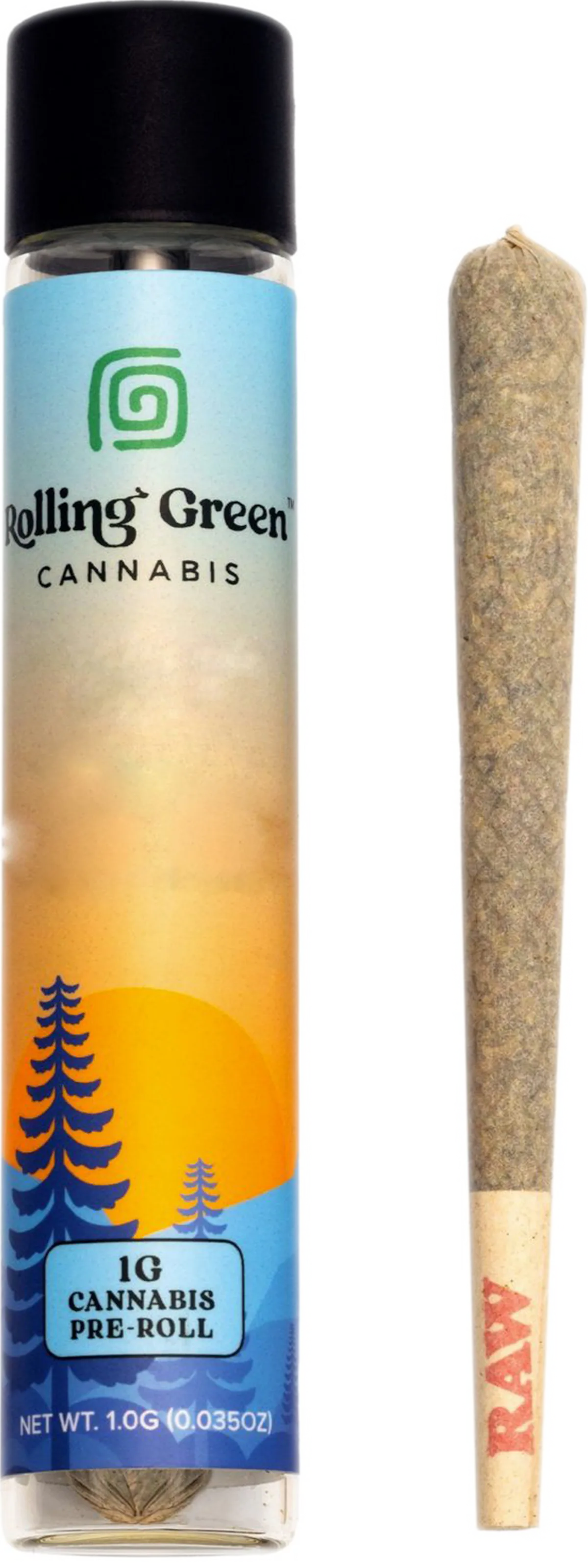 Rolling Green | Preroll | 1g | Black Cherry Runtz