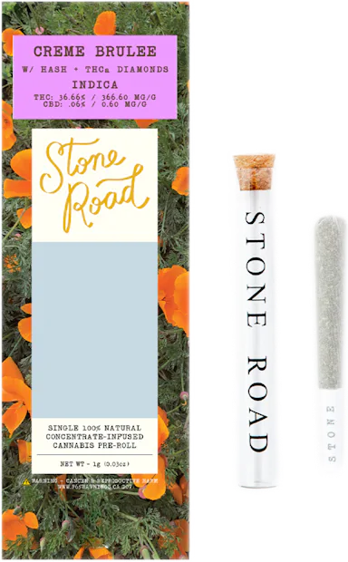 Stone Road | Preroll | 1g | Infused Creme Brulee