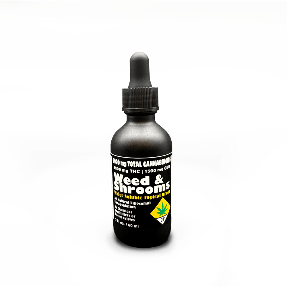 NSG - Weed & Shrooms / Topical Drops 1500MG/THC 1500MG/CBD