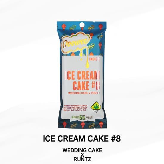TTL - Ice Cream Cake #8 / 5x1g inf preroll