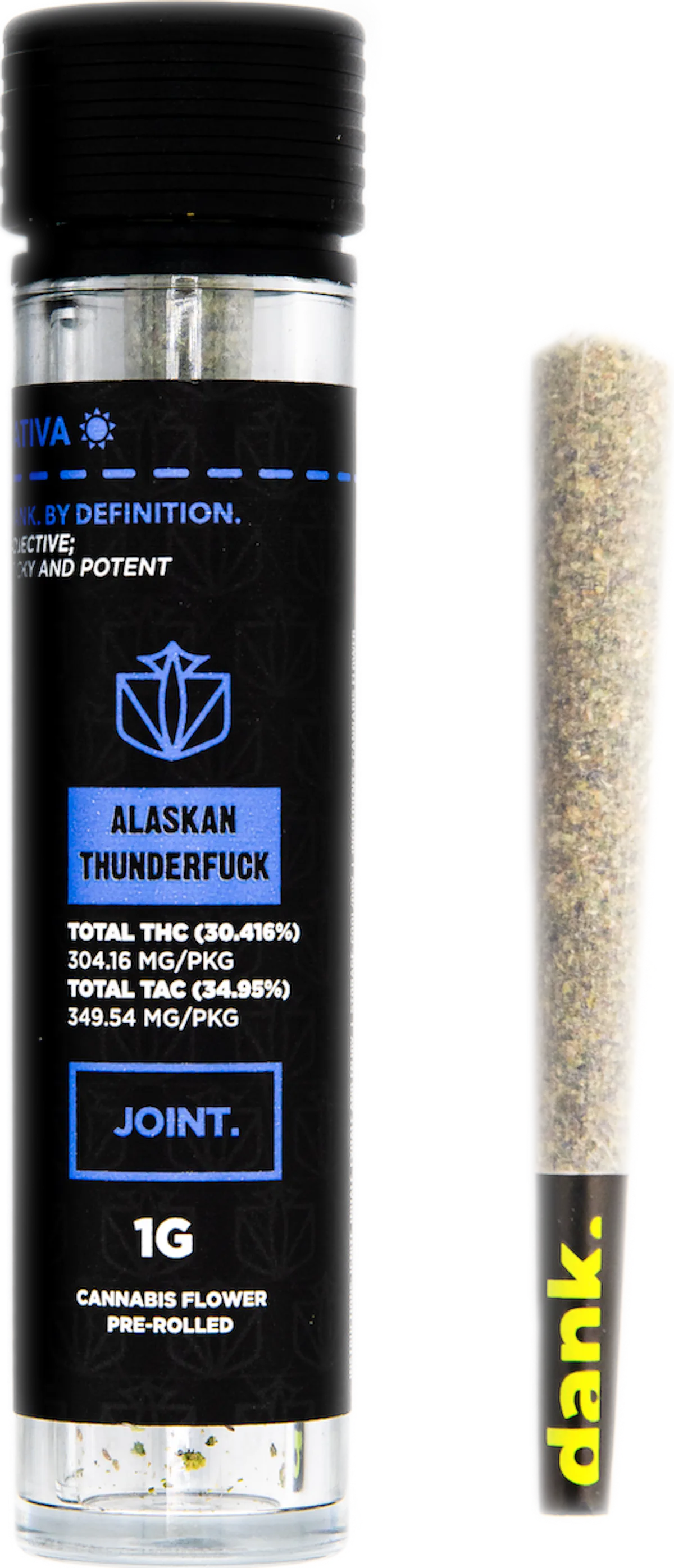 Dank | Preroll | 1g | Alaskan Thunderfuck