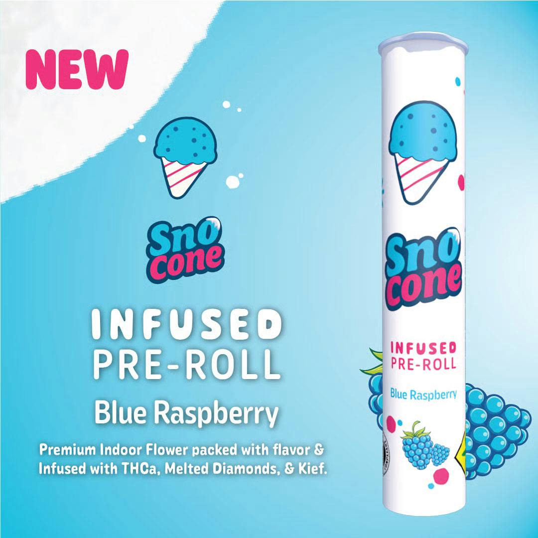 SPP - Blue Raspberry - Inf pre-roll (SnoCone))