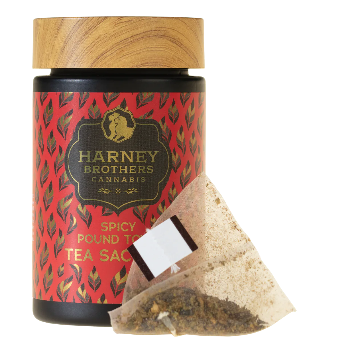 Harney Brothers | Beverage | 5pk | 50mg | Spicy Pound Town Tea