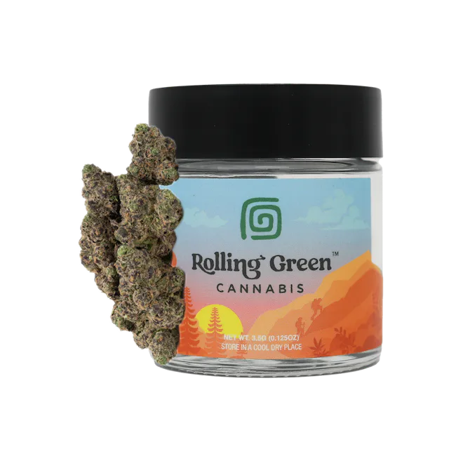Rolling Green | Flower | Standard Jar | 3.5g | Momochi