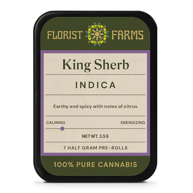 Florist Farms | Preroll | 7pk | 3.5g | King Sherb