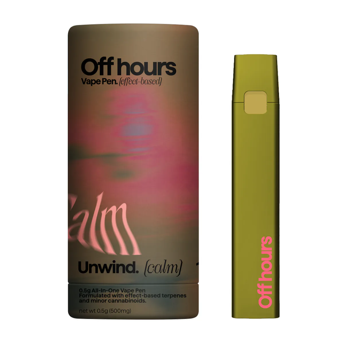 Off Hours | Vape | .5g AIO | Unwind - Calm